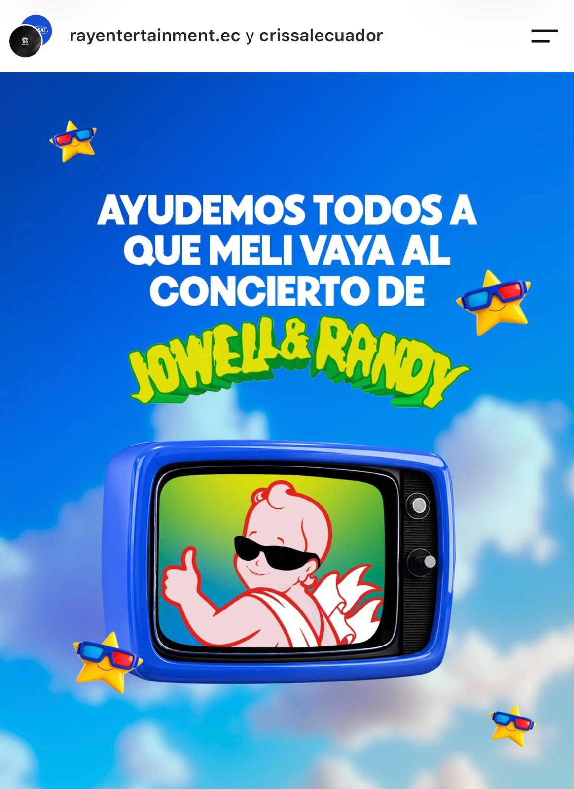 Pieza de campaña Jowell y Randy 3D con Cris-Sal