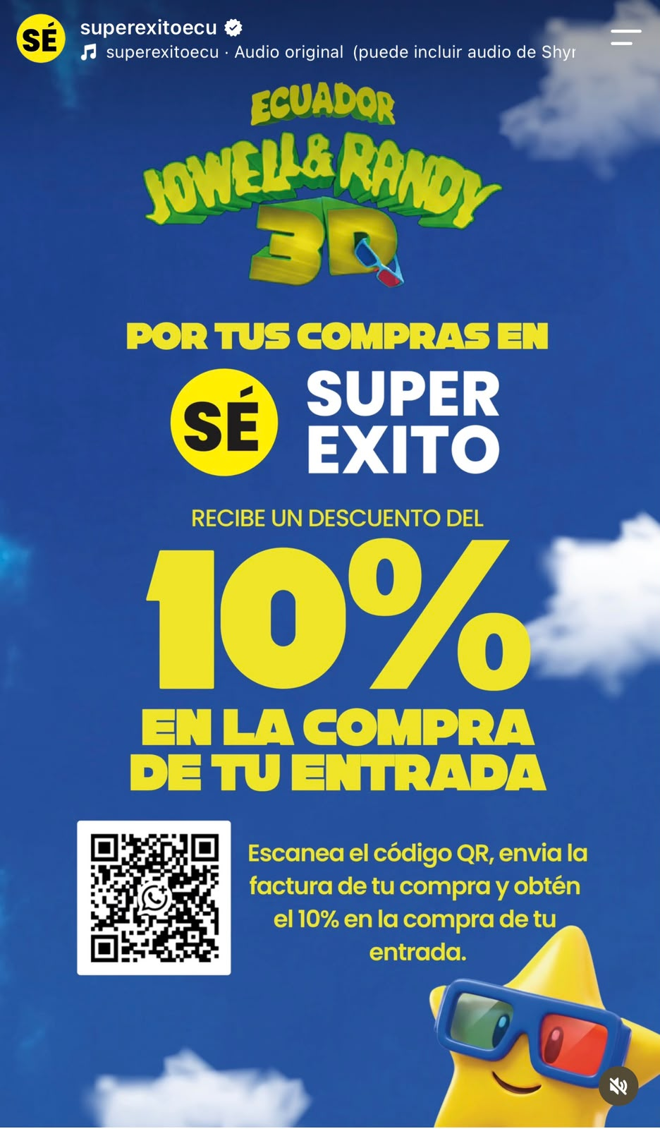 Pieza de campaña Jowell y Randy 3D con Super Éxito